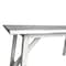Flash Furniture Rectangle 36 in W, 60 in L, Rubberwood (Parawood) KER-T-851-WHT-60-GG - alternate 9